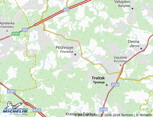 Carte MICHELIN Popovka - ViaMichelin