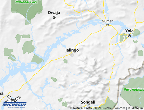 Mapa MICHELIN Taraba - ViaMichelin