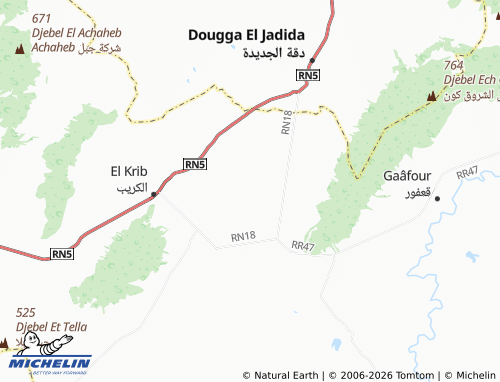 Mappa MICHELIN Dkarniyyah - ViaMichelin