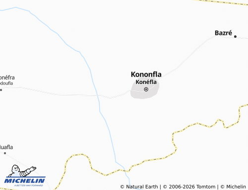 MICHELIN-Landkarte Koumoudji - ViaMichelin