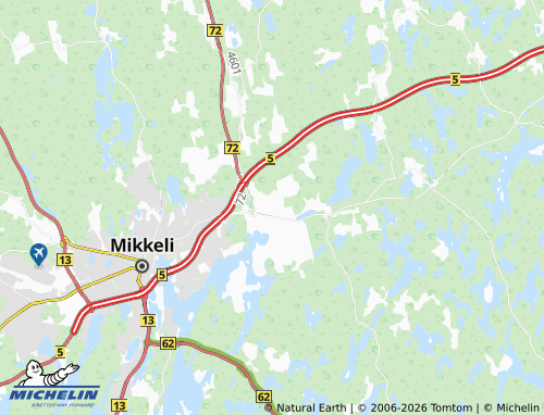 Kaart MICHELIN Visulahti - ViaMichelin