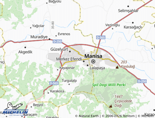 MICHELIN Laleli map - ViaMichelin