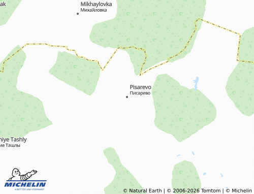 MICHELIN-Landkarte Pisarevo - ViaMichelin
