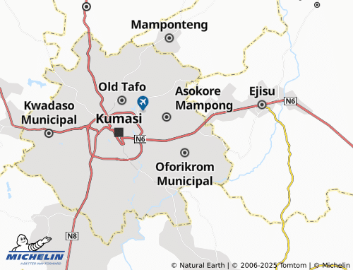 MICHELIN Kentenkrono map - ViaMichelin