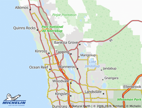 Mapa MICHELIN Tapping - ViaMichelin