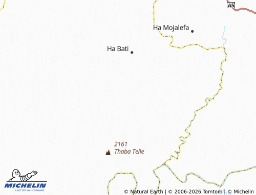 Mappa MICHELIN Ha Khomo-a-Bokone - ViaMichelin