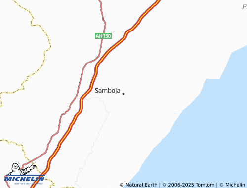 MICHELIN-Landkarte Samboja - ViaMichelin