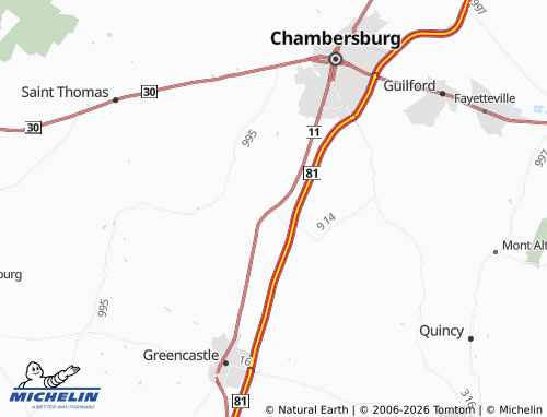 Mappa MICHELIN Marion - ViaMichelin