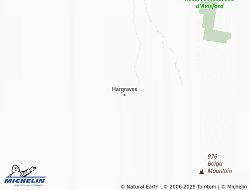 MICHELIN Hargraves map - ViaMichelin
