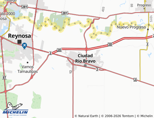 MICHELIN Manuel Ramírez map - ViaMichelin