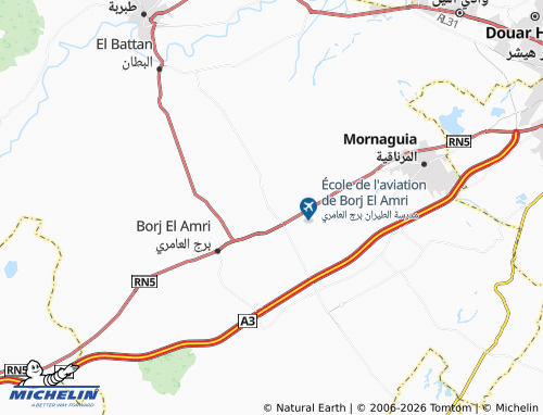 Mappa MICHELIN Burj al-Hafsiyyah - ViaMichelin