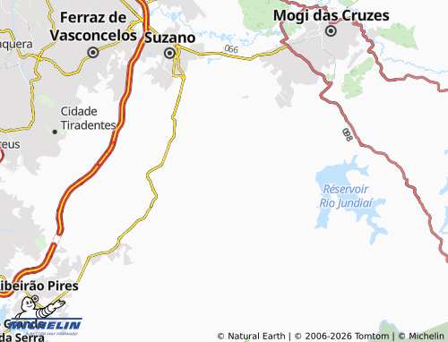 Carte MICHELIN Chácaras Duchen - ViaMichelin
