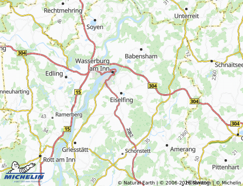 Mappa MICHELIN Eiselfing - ViaMichelin