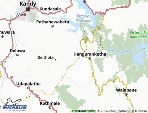 Mappa MICHELIN Kolambissa West - ViaMichelin