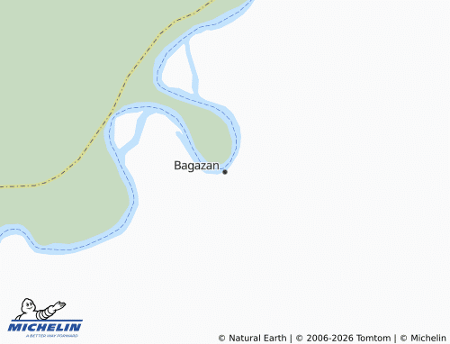 Kaart MICHELIN Bagazan - ViaMichelin