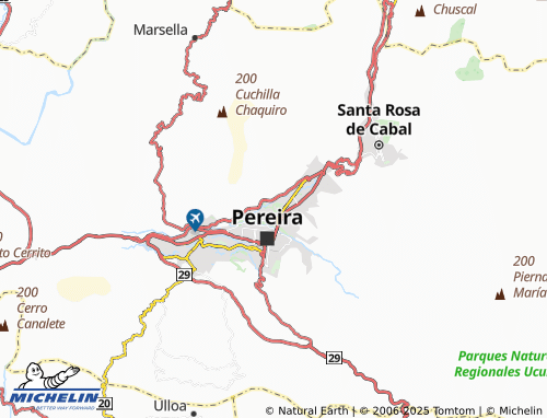 MICHELIN Villa del Campestre map - ViaMichelin