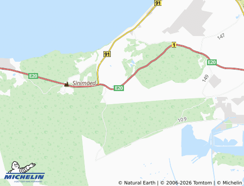 Carte MICHELIN Hiiemetsa - ViaMichelin
