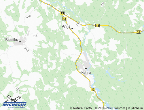 MICHELIN-Landkarte Paasiku - ViaMichelin