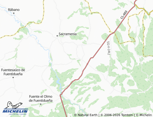 Mappa MICHELIN Fuentesoto - ViaMichelin