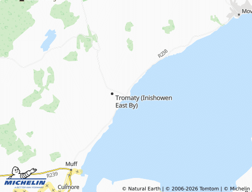 Mappa MICHELIN Quigley's Point - ViaMichelin