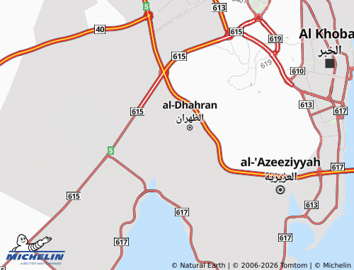 MICHELIN-Landkarte Ajyal - ViaMichelin