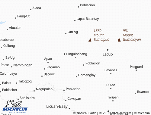 MICHELIN Guinguinabang map - ViaMichelin