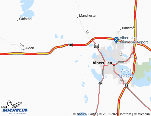 Mapa MICHELIN Armstrong - ViaMichelin