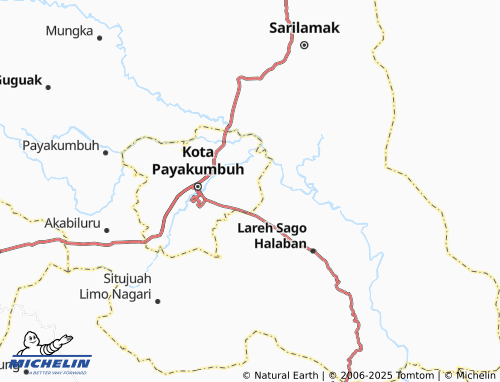 MICHELIN Padang Alai Bodi map - ViaMichelin