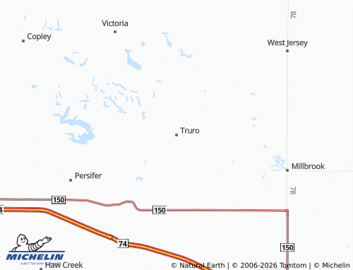 Mapa MICHELIN Truro - ViaMichelin