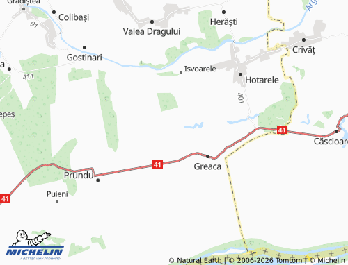 MICHELIN Zboiu map - ViaMichelin