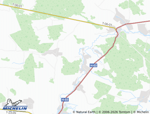 MICHELIN Bartukha map - ViaMichelin