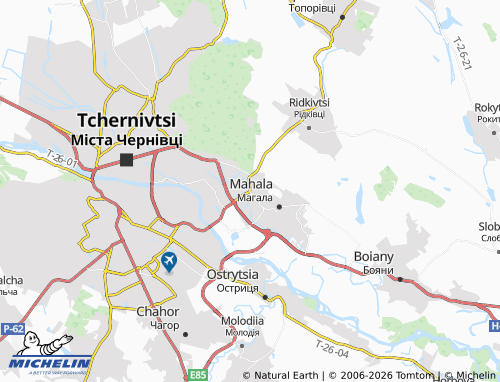 Mappa MICHELIN Buda - ViaMichelin