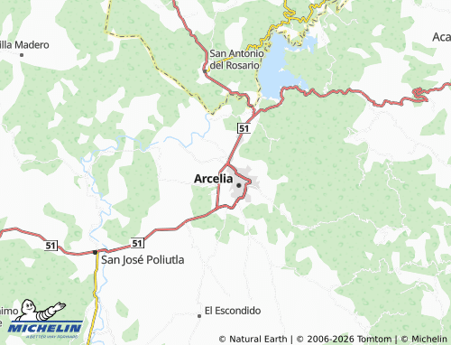 MICHELIN Jardín map - ViaMichelin