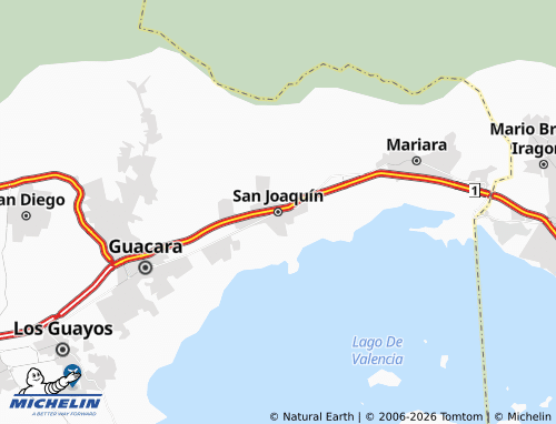 MICHELIN San Joaquín map - ViaMichelin