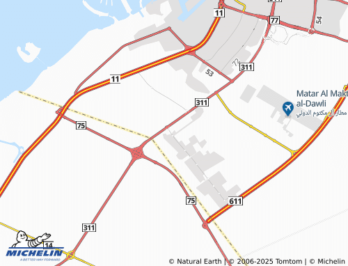MICHELIN Saih Shuaib 2 map - ViaMichelin