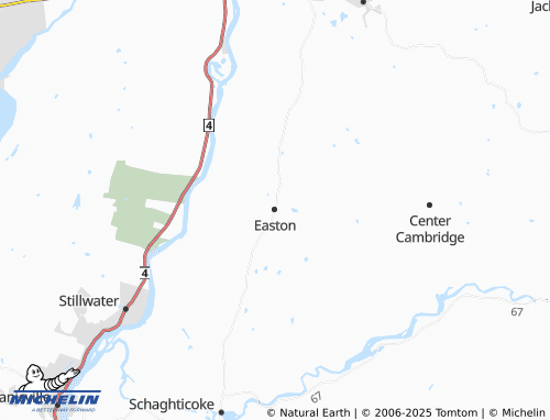 MICHELIN-Landkarte Easton - ViaMichelin