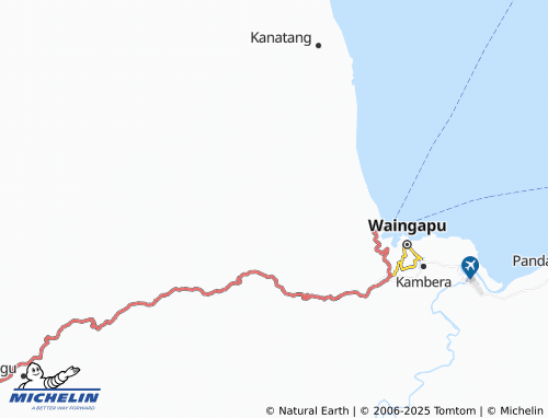 MICHELIN Kuta map - ViaMichelin