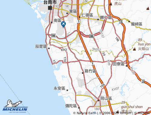 MICHELIN Dahu map - ViaMichelin