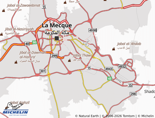 Carte MICHELIN al-Naseem - ViaMichelin
