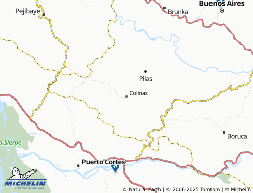 MICHELIN Colinas map - ViaMichelin
