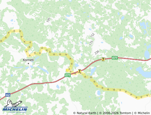 Mappa MICHELIN Söödi - ViaMichelin