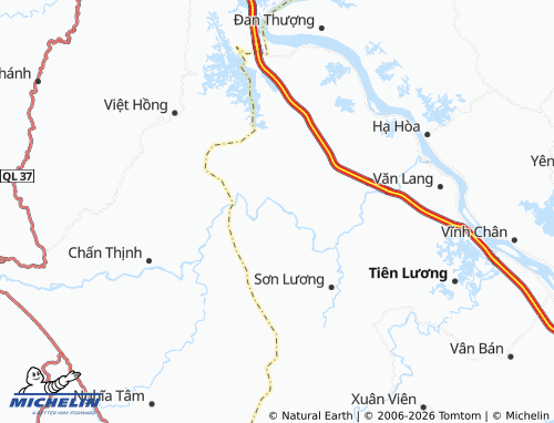 Mappa MICHELIN Mỹ Lung - ViaMichelin