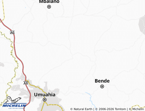 Mapa MICHELIN Uzuakoli - ViaMichelin