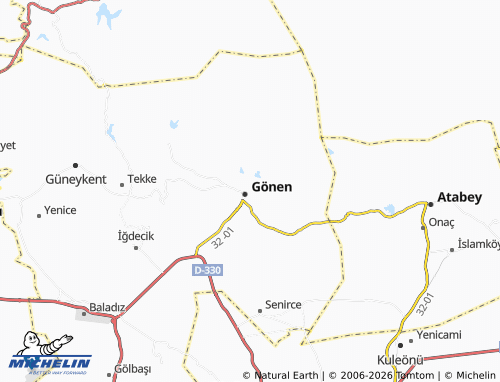 Mappa MICHELIN Pazar - ViaMichelin