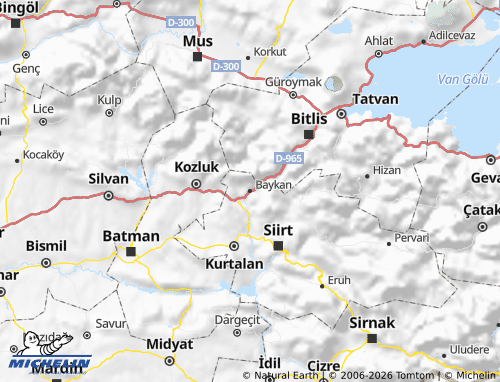 Mappa MICHELIN Baykan - ViaMichelin