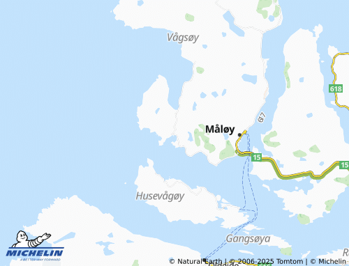 MICHELIN Vågsvåg map - ViaMichelin