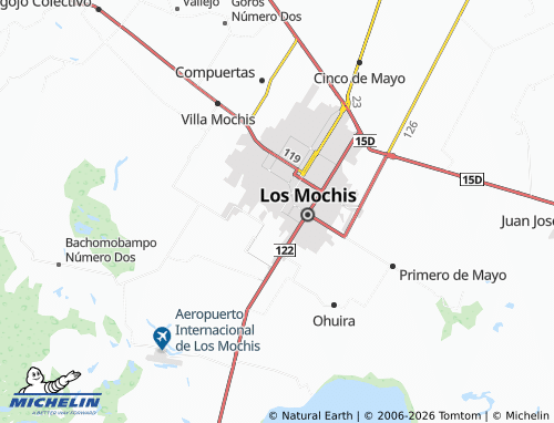 Mappa MICHELIN Residencial Paseo de Las Aves - ViaMichelin