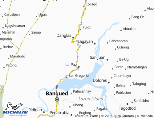 MICHELIN Padangitan map - ViaMichelin