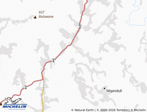 MICHELIN-Landkarte Upper Cezu - ViaMichelin