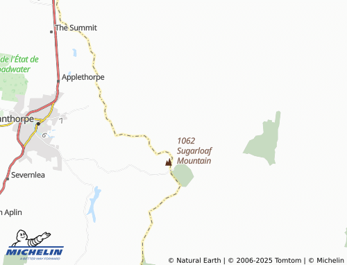 MICHELIN Amosfield map - ViaMichelin